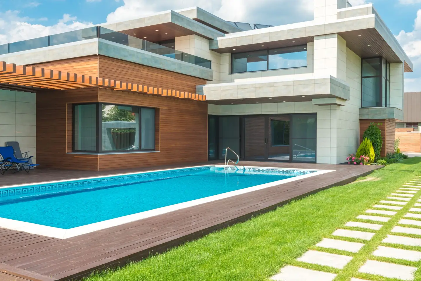 Swimming pool built in Blaxland East, NSW